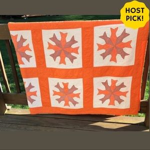 Vintage Handmade Quilt. Full/Queen Approx. 74” X 97”